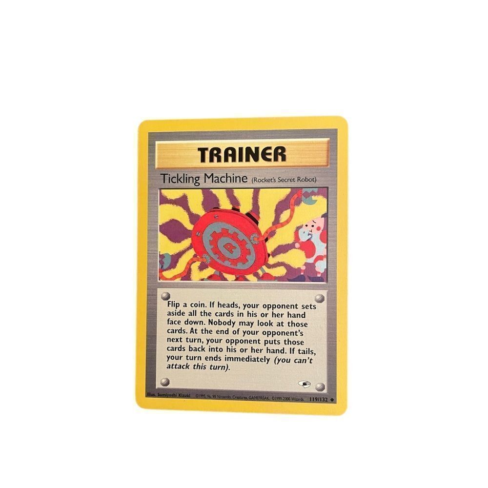 Pokémon Trainer Tickling Machine (Rocket’s Secret Robot) 119/132​​​​